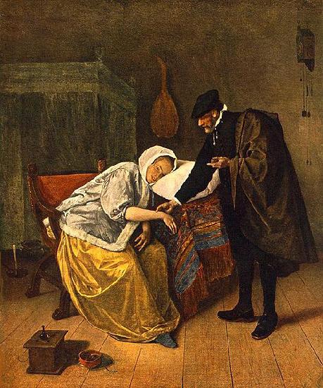 Jan Steen The Sick Woman